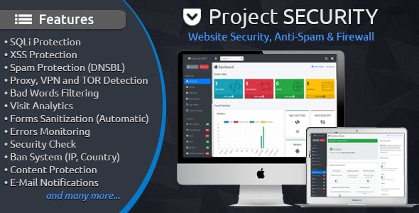 Project SECURITY – 网站安全,反垃圾邮件和防火墙
