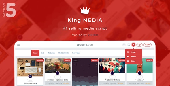 King Media v5.2 – PHP媒体CMS商业破解版