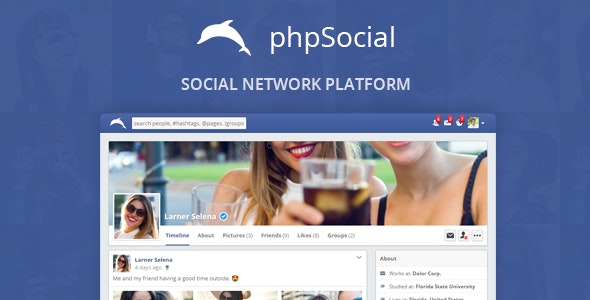 phpSocial v6.0.0 – PHP社交平台源码