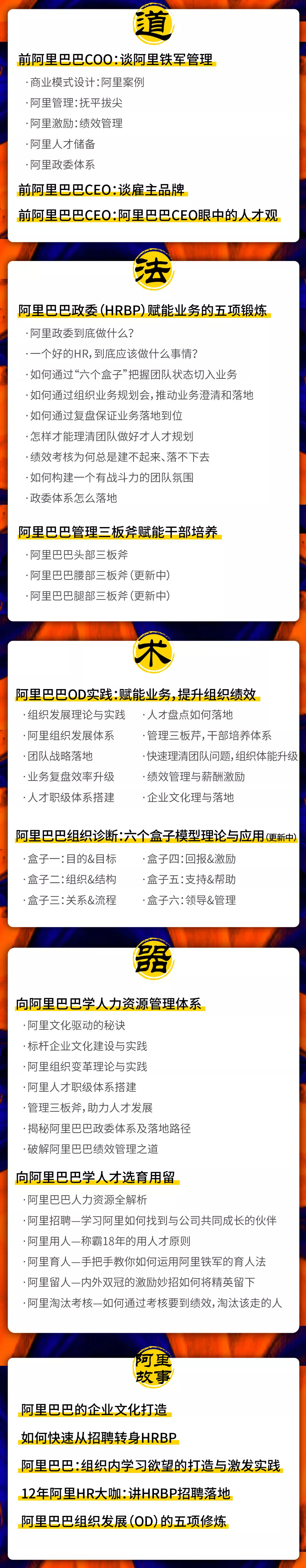 大咖云集:阿里巴巴人才管理(完结)