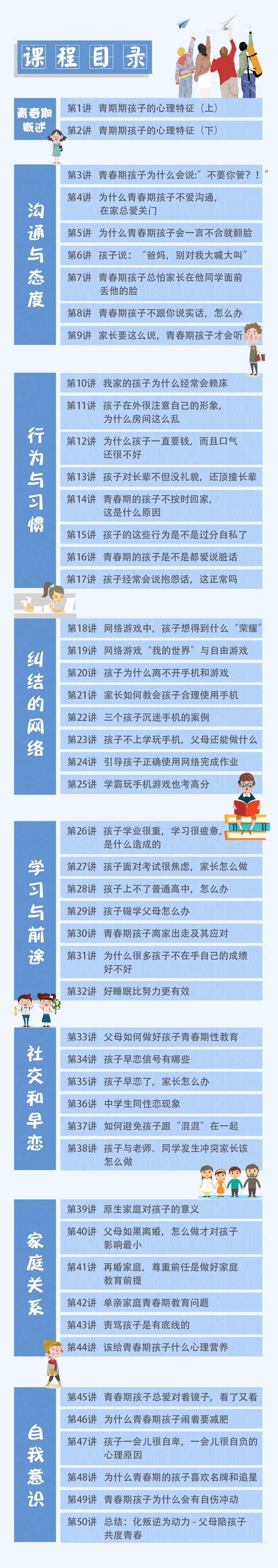青春期心理健康课大纲