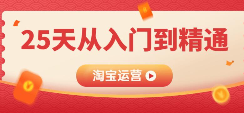 淘宝运营25天从入门到精通教程
