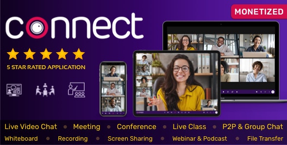 Connect v1.12.0 – PHP实时视频聊天、会议源码
