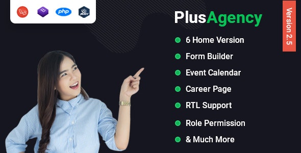 PlusAgency v3.2 – PHP多功能商业CMS破解版