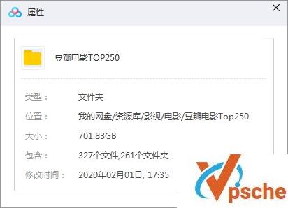 [电影专辑][电影]经典合集《豆瓣电影TOP250》[250部MKV/MP4/RMVB/AVI]709GB百度云