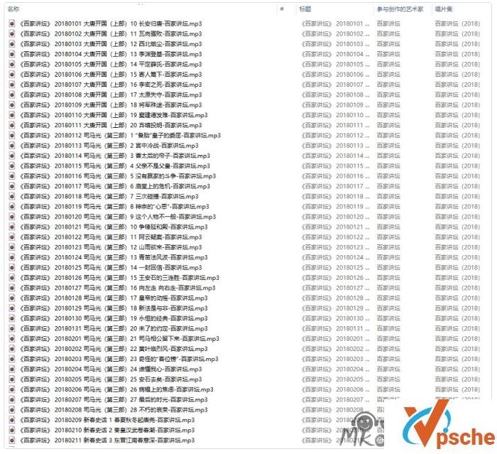 [有声读物]《百家讲坛》20年广播剧音频合集打包[MP3/49GB]百度云下载