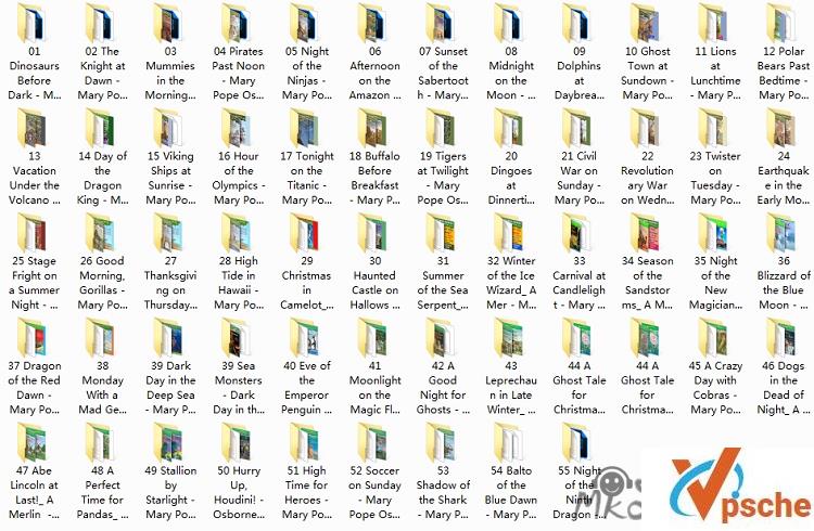 [有声读物]《神奇树屋/Magic Tree House》全52册音频+文档合集[MP3/5.4GB]百度云下载