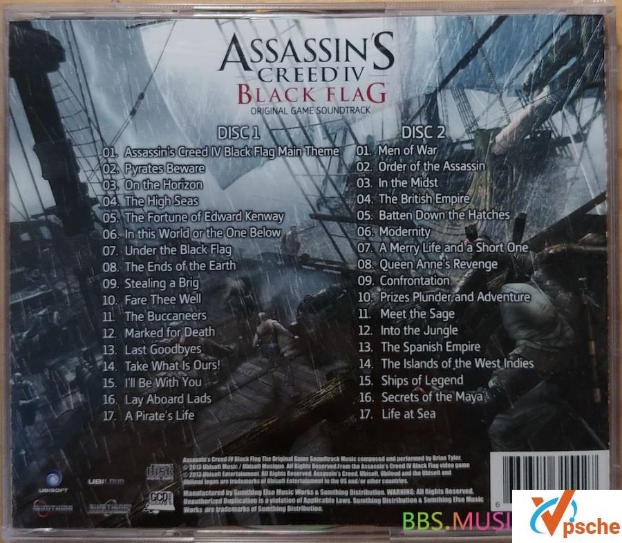 Brian Tyler-Assassin's Creed IV Black Flag 《刺客信条4-黑旗》【FLAC-BD】