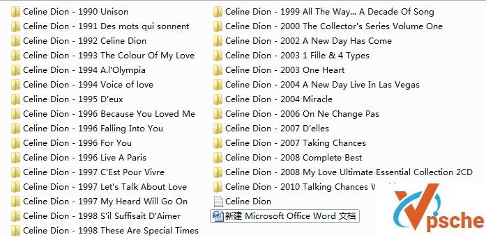 席琳·迪翁(Celine Dion)29张专辑(30CD)合辑320K/MP3百度网盘下载