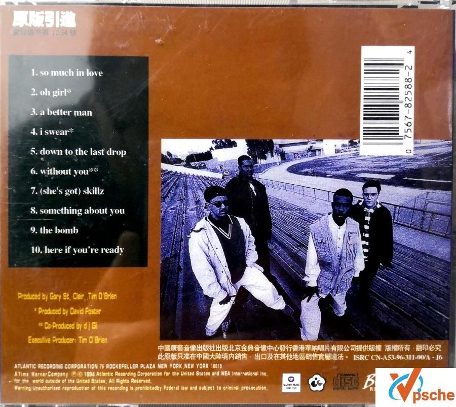 All-4-One同名专辑《All-4-One》320K MP3 百度云下载
