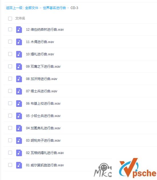 [无损音乐]世界著名进行曲-3CD专辑合集百度云下载