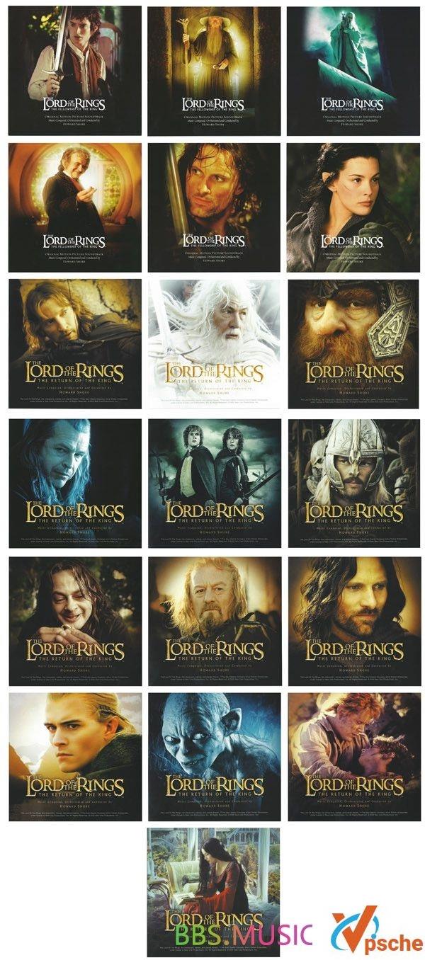 [无损音乐]Howard Shore -《The Lord of the Rings》（指环王三部曲原声大碟3碟套装）[FLAC/WAV]
