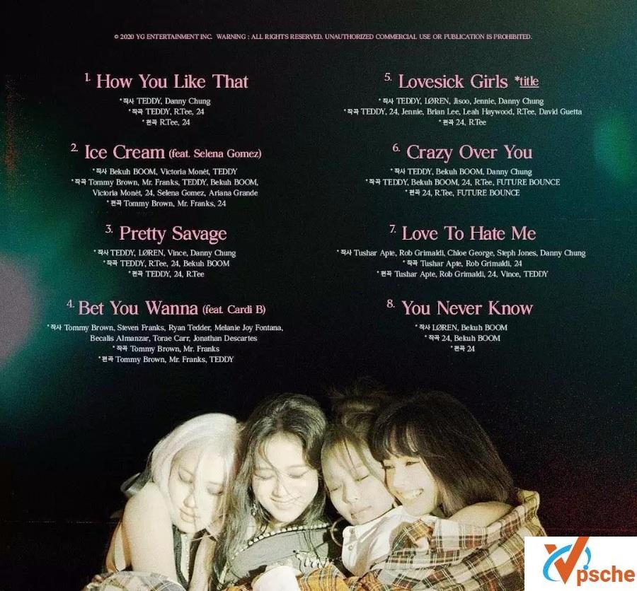 BLACKPINK《THE ALBUM》2020全新专辑[无损FLAC+MP3 320K]百度云网盘下载