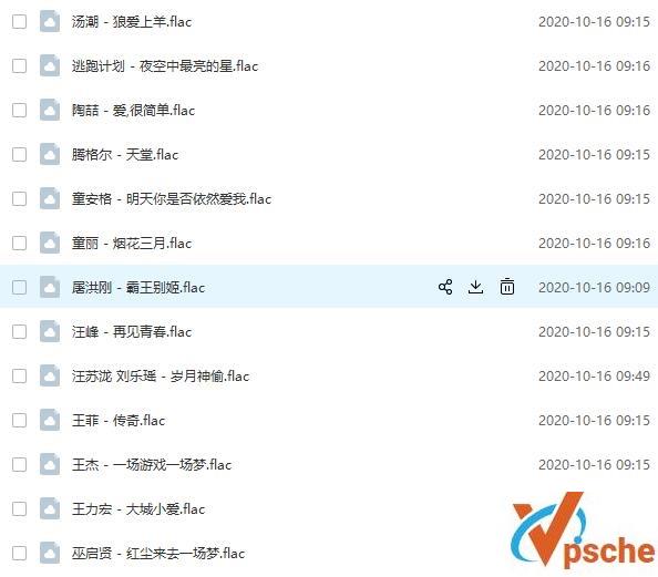 [无损音乐]经典华语歌曲合集《一人一首成名曲》135首无损FLAC版下载