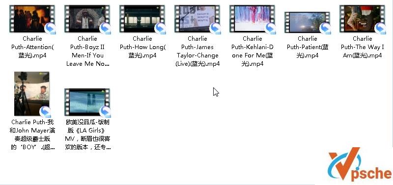 Charlie Puth 部分合集(voicenotes无损品质flac+voicenotes蓝光MV+ 另外3张专辑精选)