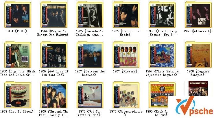滚石乐队(The Rolling Stones)专辑合集17CD珍藏版