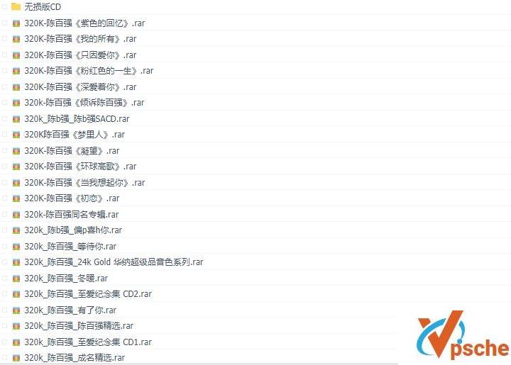 [无损音乐][陈百强音乐合集][共22专辑59CD][无损FLAC+MP3][百度云下载]