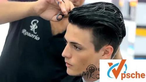 [教程资源]18款男士造型美发视频教程基础现场洗剪吹理发教学下载