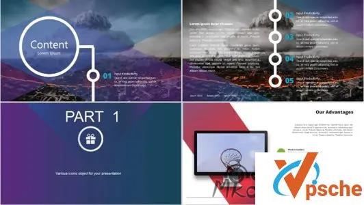 [PPT模板]欧美风高逼格PPT模板40套合集[PPT/PPTX/267MB]百度云下载