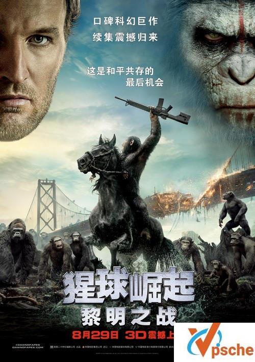 美国电影《猩球崛起》三部合辑HD高清百度云下载