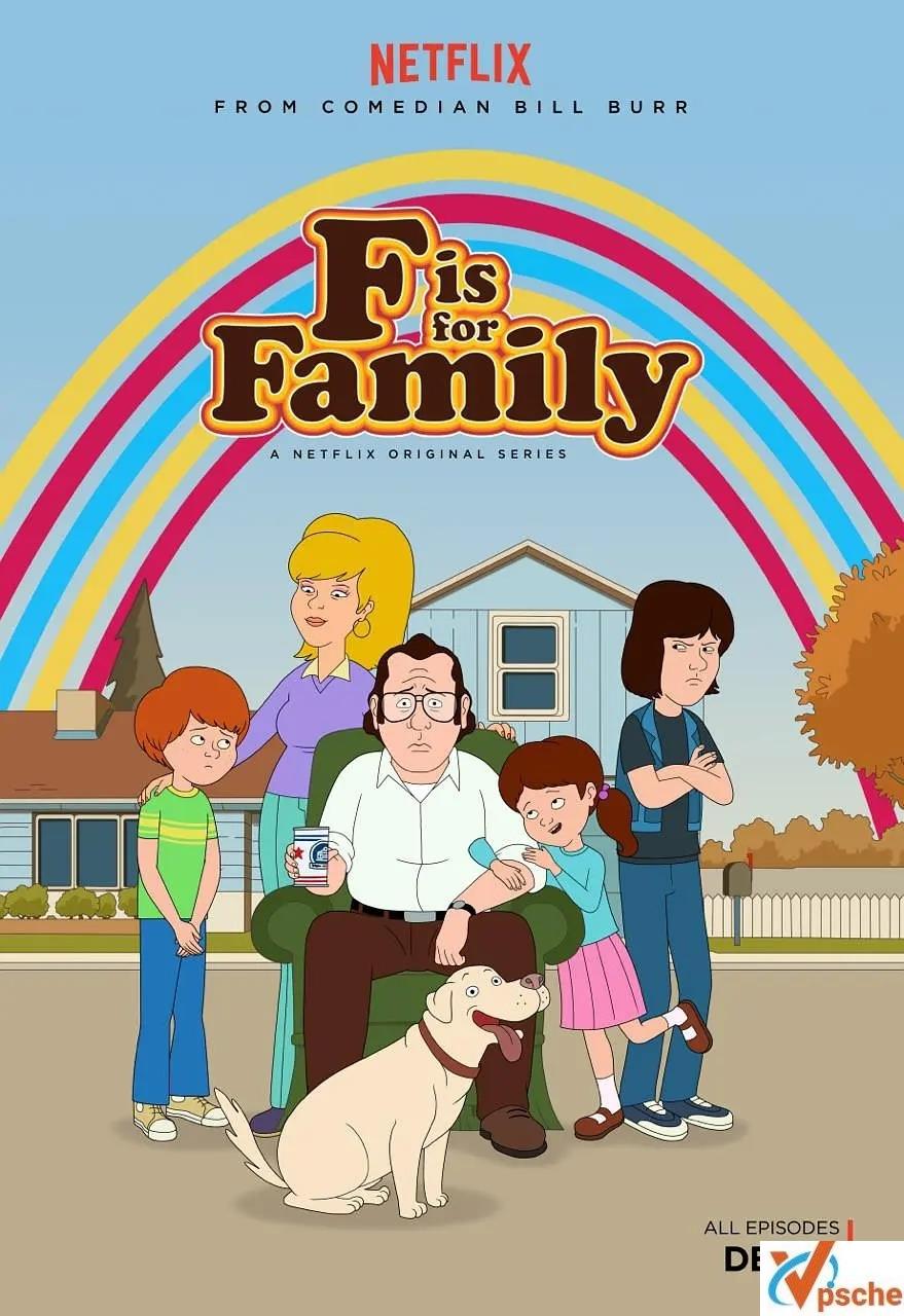 [动漫剧集]《福是全家福的福/F Is for Family》全五季+英语中字合集百度云网盘下载[MP4/16.38GB]