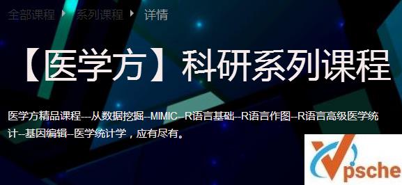 [教育资源]《医学方-科研系列课程》课程精品视频课程合集百度云下载