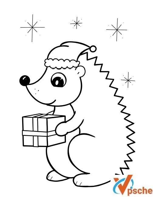 [教育资源]《Christmas Coloring》圣诞主题涂色作业纸[PDF/12MB]百度云下载