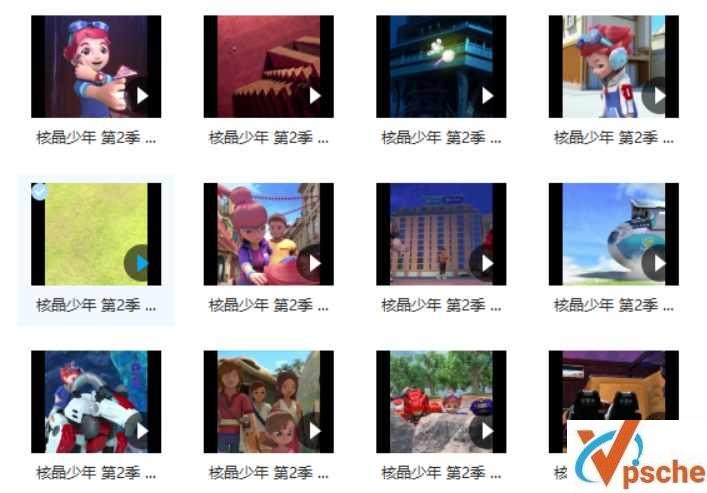 [教育资源]中文版《核晶少年》第一季26集儿童科幻冒险机甲动画[MP4/3.5GB]百度云下载