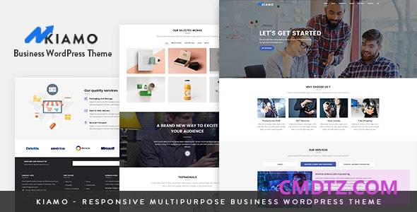 Kiamo v1.2.7 -响应式商务服务WordPress主题