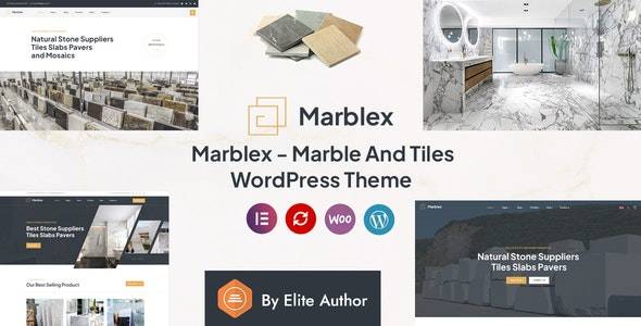 Marblex v1.1 - 大理石和瓷砖 WordPress 主题