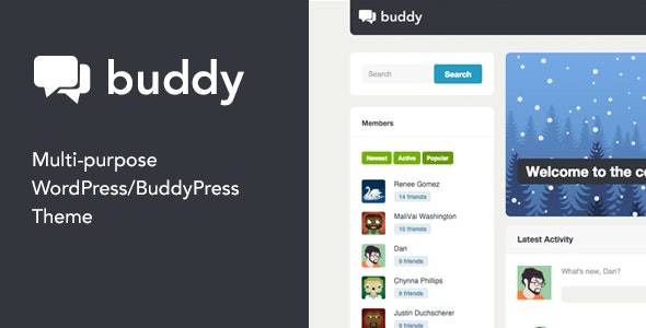 Buddy v2.22.3 - 多用途 WordPress / BuddyPress 主题