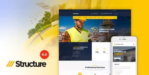 Structure v7.2.0 – 建筑 WordPress 主题