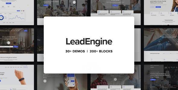 LeadEngine v4.3 -多用途主题与页面生成器