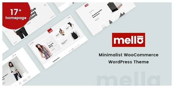 Mella v1.2.27 - 现代和极简主义的WooCommerce WordPress主题
