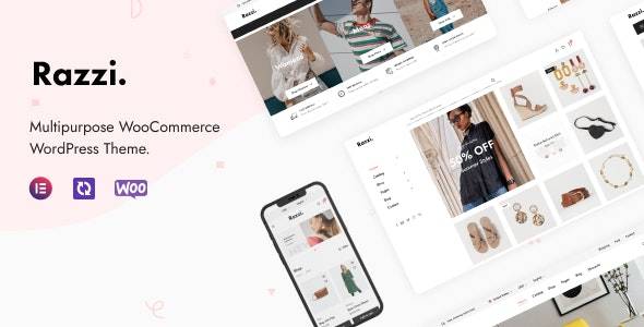 Razzi v1.9.3 -多用途WooCommerce WordPress主题