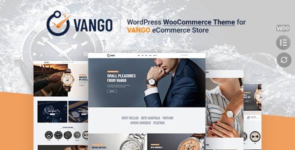 Vango v1.1.0 - Elementor WooCommerce WordPress主题