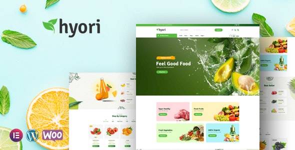 Hyori v1.1.2 -有机食品WooCommerce主题
