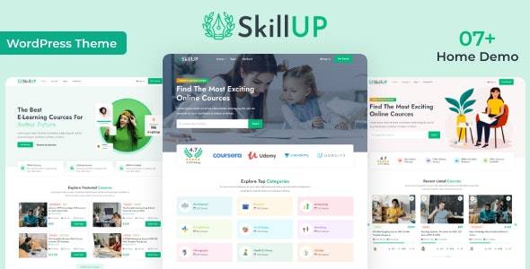 SkillUp v1.0.15 -在线教育WordPress主题