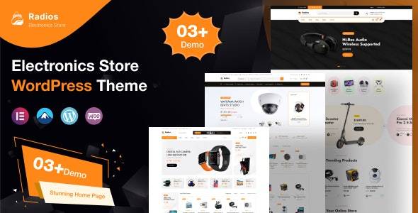 Radios v1.1 - 电子商店 WooCommerce 主题
