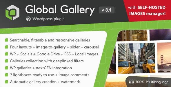 Global Gallery v8.4.2 – WordPress响应画廊