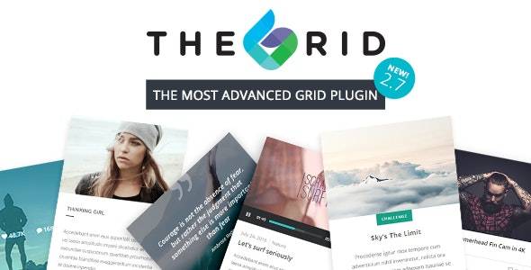 The Grid v2.7.9.5 -响应式WordPress网格插件