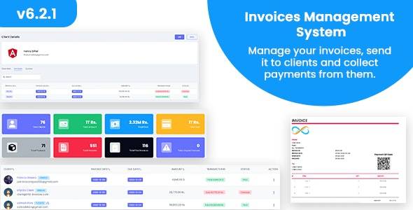 Invoices v6.2.1 – Laravel 发票管理系统 – 账单管理 – 发票