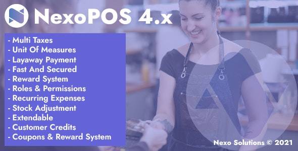 NexoPOS 4.8.19 – POS、CRM 和库存管理器
