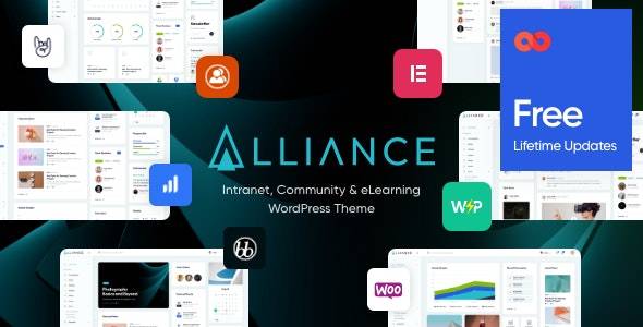 Alliance v3.2.1 - Intranet & Extranet WordPress 主题