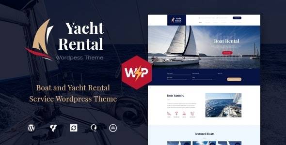Yacht and Boat Rental Service v1.2.6 - WordPress Theme