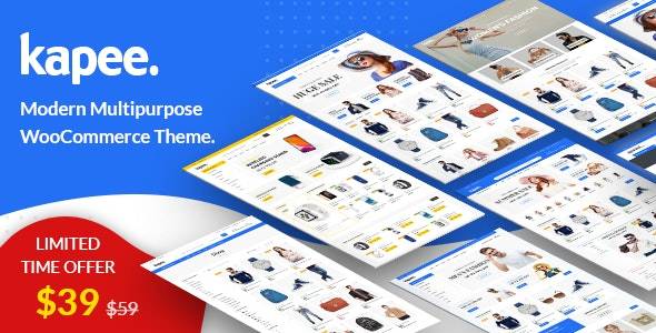 Kapee v1.6.3 -时尚商店WooCommerce主题