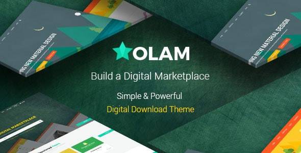 Olam v4.6.3 - WordPress轻松数字下载主题