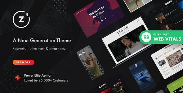 Zeen v4.4.0 - 下一代杂志 WordPress