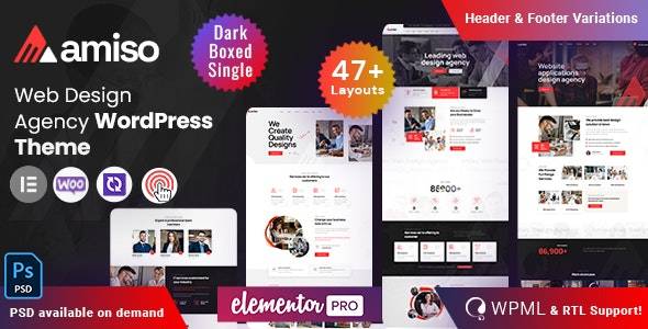 Amiso v1.5 – 网页设计机构