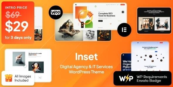 Inset v1.0 - 数字代理和 IT 服务 WordPress 主题